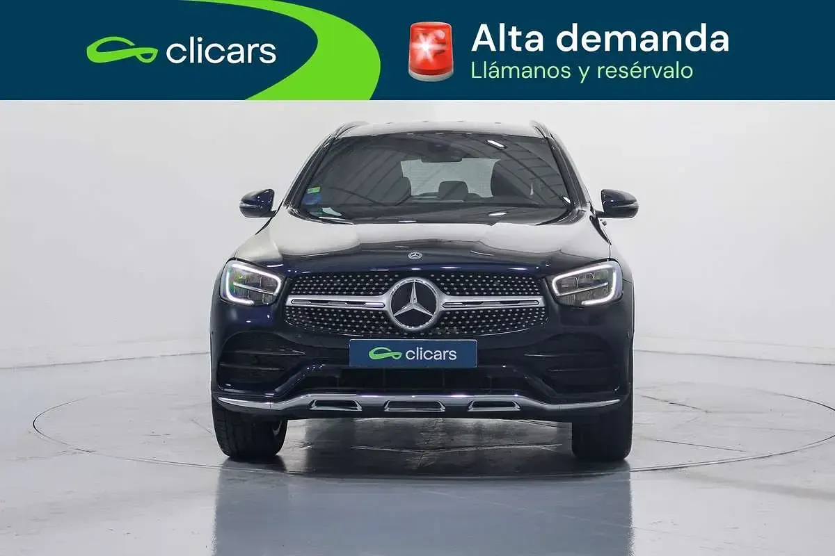 Usado Mercedes GLC300 122 CV (89 kW) 2022 Azul SUV