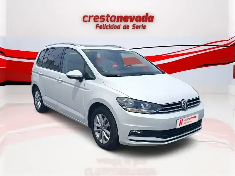 Usado VW Touran Advance 116 CV (85 kW) 2018 Blanco Monovolumen