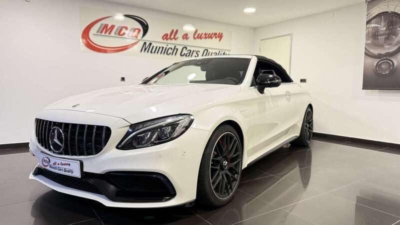 Usado Mercedes C63 AMG AMG 510 CV (375 kW) 2018 Blanco Descapotable