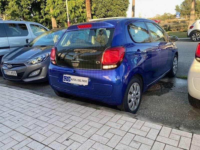 Usado Citroën C1 Feel 72 CV (52 kW) 2021 Azul Utilitario