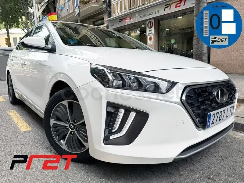 Usado Hyundai Ioniq 141 CV (103 kW) 2021 Blanco Utilitario