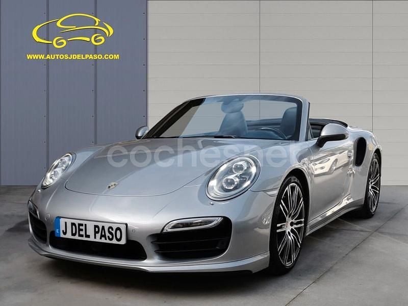 Usado Porsche 911 Turbo Cabriolet 520 CV (382 kW) 2013 Gris / plata Descapotable