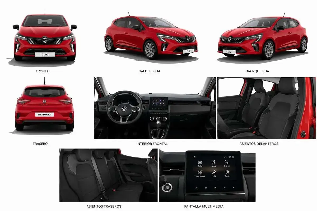 Occasion Renault Clio V Evolution 91 PK (66 kW) 2025 Rood Hatchback