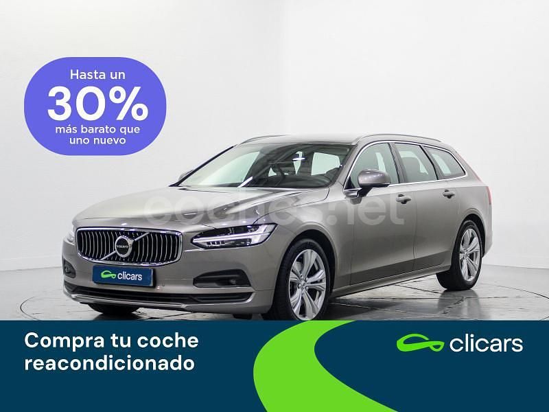 Gris / plata Usado 2021 Volvo V90 Momentum Familiar | 28.490 € (Precio justo) - Imagen 1/4
