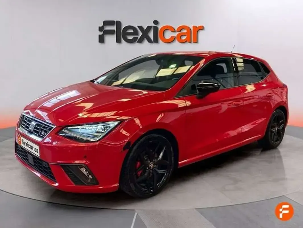 Usado Seat Ibiza FR 116 CV (85 kW) 2020 Rojo Utilitario