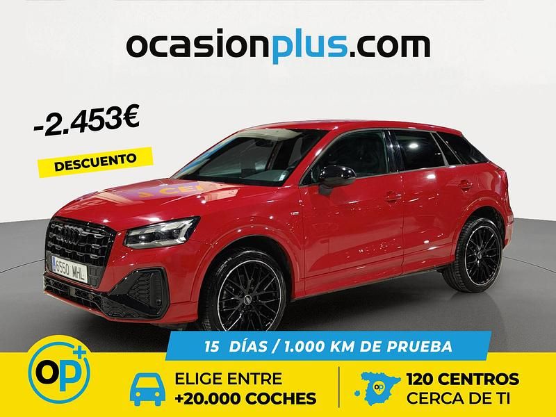 Rojo Usado 2023 Audi Q2 S-Line SUV | 26.990 € (Caro) - Imagen 1/4