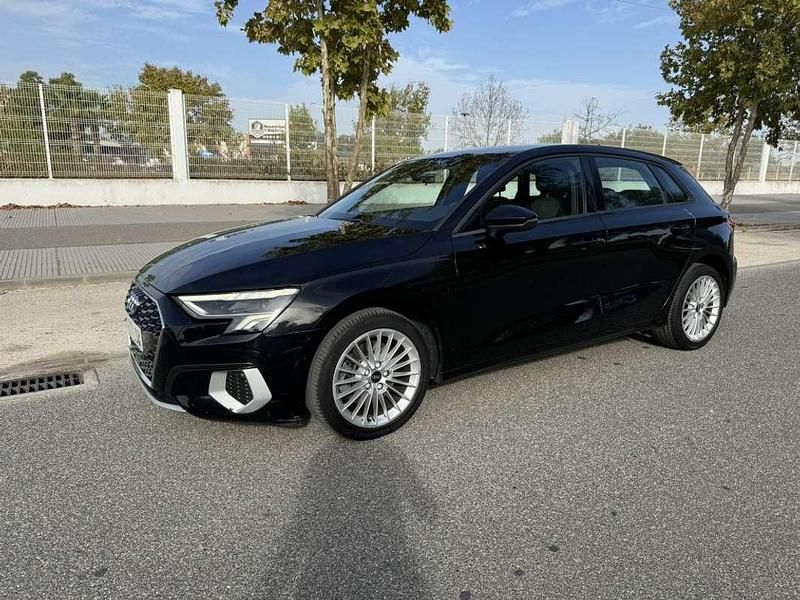 Negro Usado 2021 Audi A3 Sportback Advanced Utilitario | 20.900 € (Precio justo) - Imagen 1/4