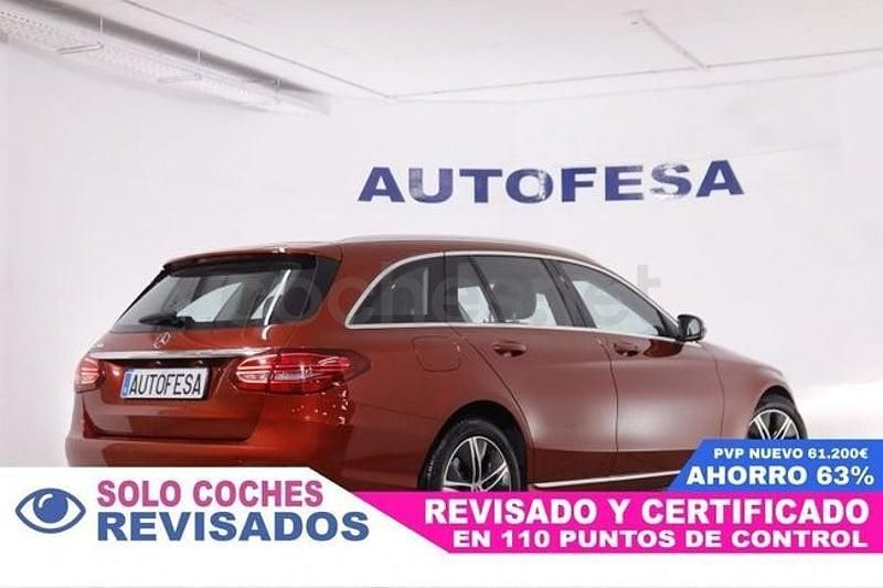 Usado Mercedes C200 184 CV (135 kW) 2020 Rojo Familiar
