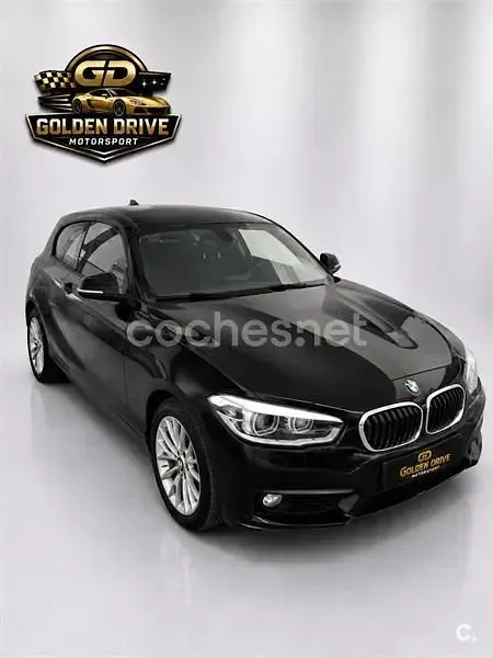 Usado BMW 116 Efficient Dynamics 116 CV (85 kW) 2015 Negro Utilitario