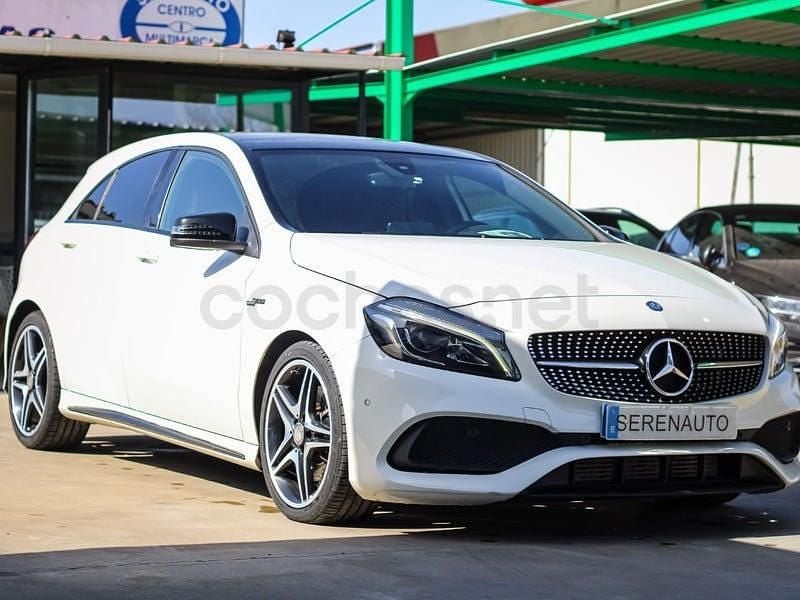 Usado Mercedes A220 AMG line 177 CV (130 kW) 2016 Blanco Berlina