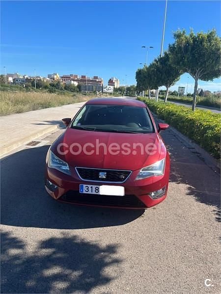Rojo Usado 2013 Seat Leon FR Berlina | 11.800 € (Precio justo) - Imagen 1/4