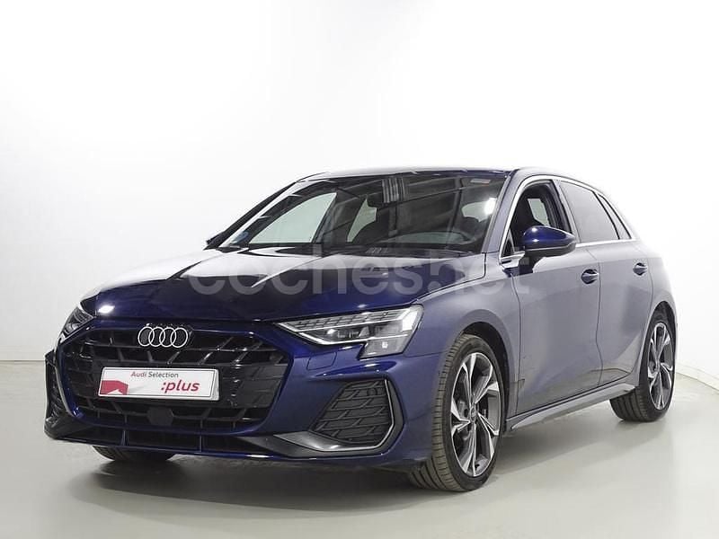 Azul Usado 2024 Audi A3 S-Line Berlina | 29.700 € (Super precio) - Imagen 1/4