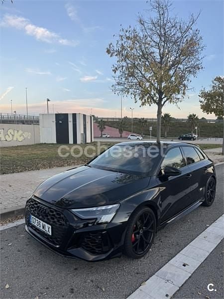 Usado Audi RS3 400 CV (294 kW) 2023 Negro Berlina