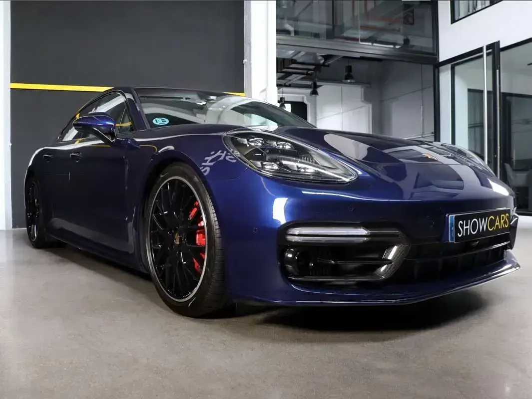 Usado Porsche Panamera GTS 480 CV (353 kW) 2021 Azul Berlina