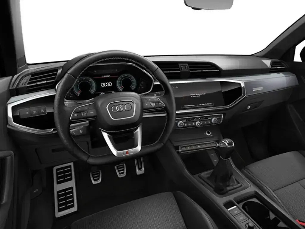 Usado Audi Q3 S-Line 150 CV (110 kW) 2022 Negro SUV