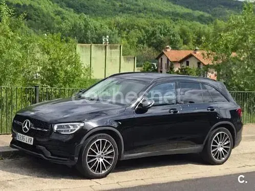Usado Mercedes GLC200 163 CV (119 kW) 2022 Negro SUV