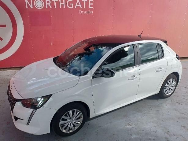 Usado Peugeot 208 Active 100 CV (73 kW) 2021 Blanco Utilitario