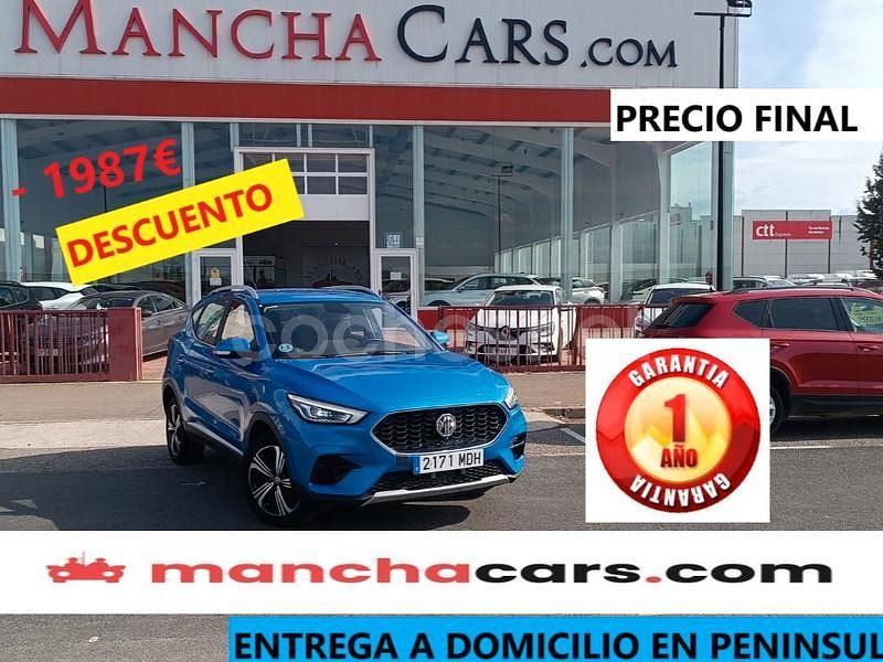 Azul Usado 2023 MG ZS Comfort Berlina | 14.990 € (Precio justo) - Imagen 1/4