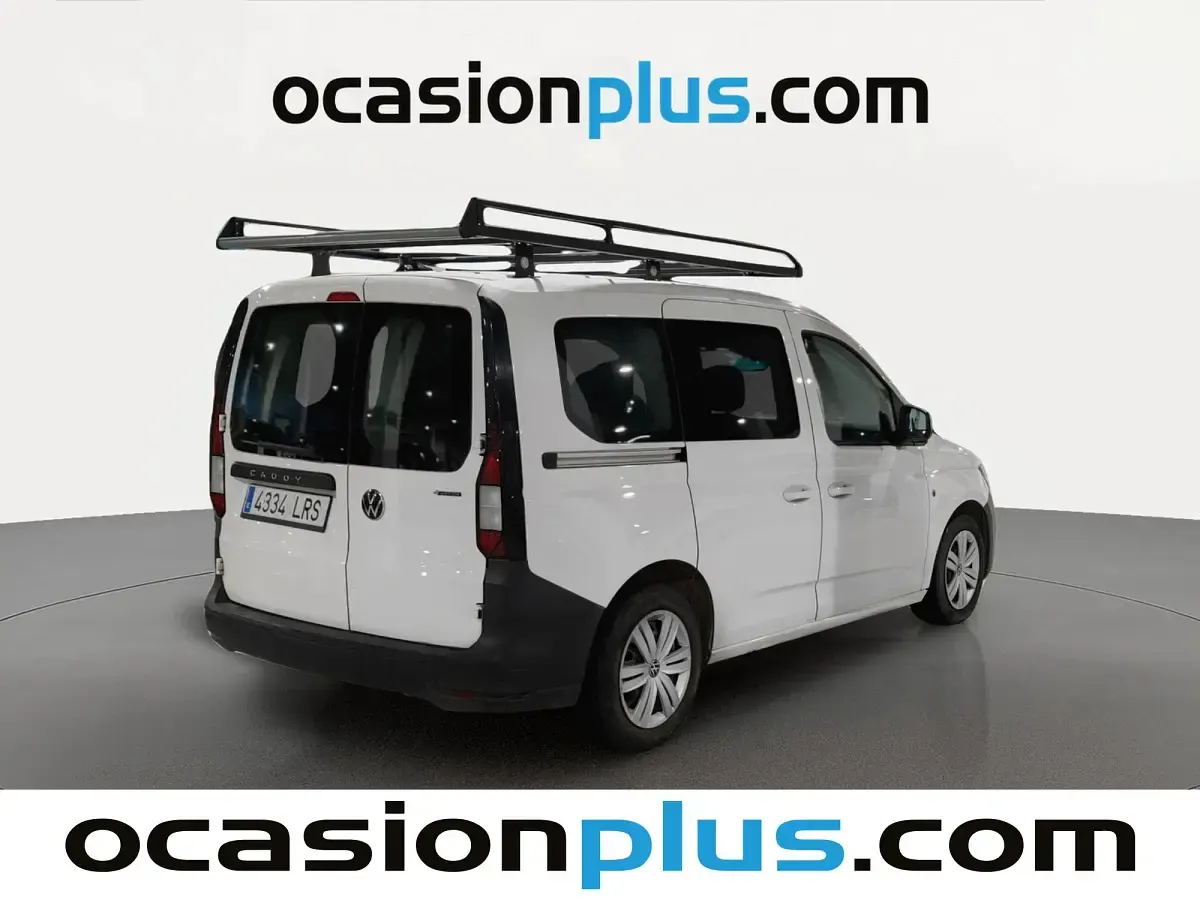 Usado VW Caddy 122 CV (89 kW) 2021 Blanco Monovolumen