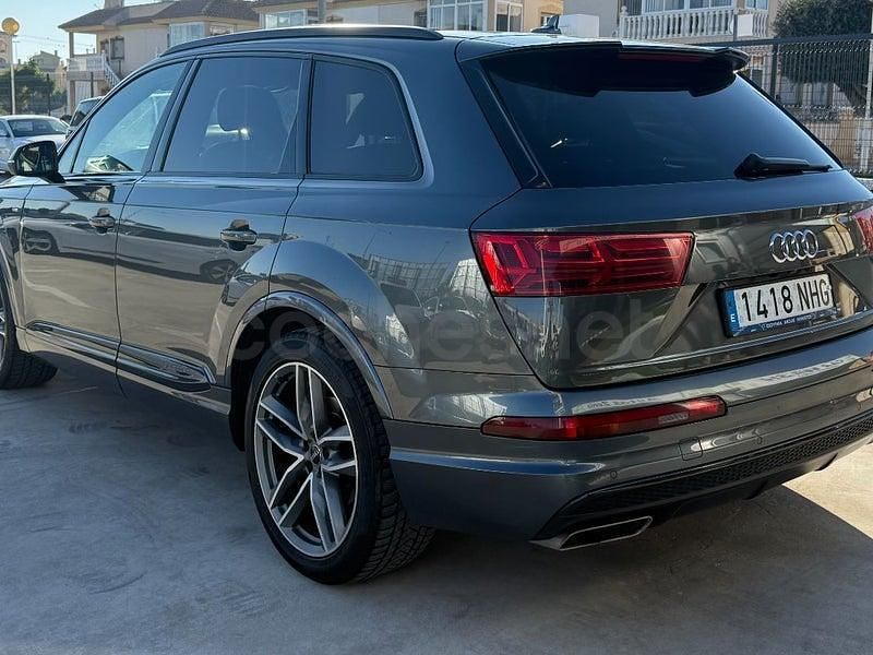 Usado Audi Q7 S-Line 272 CV (200 kW) 2017 Gris / plata SUV