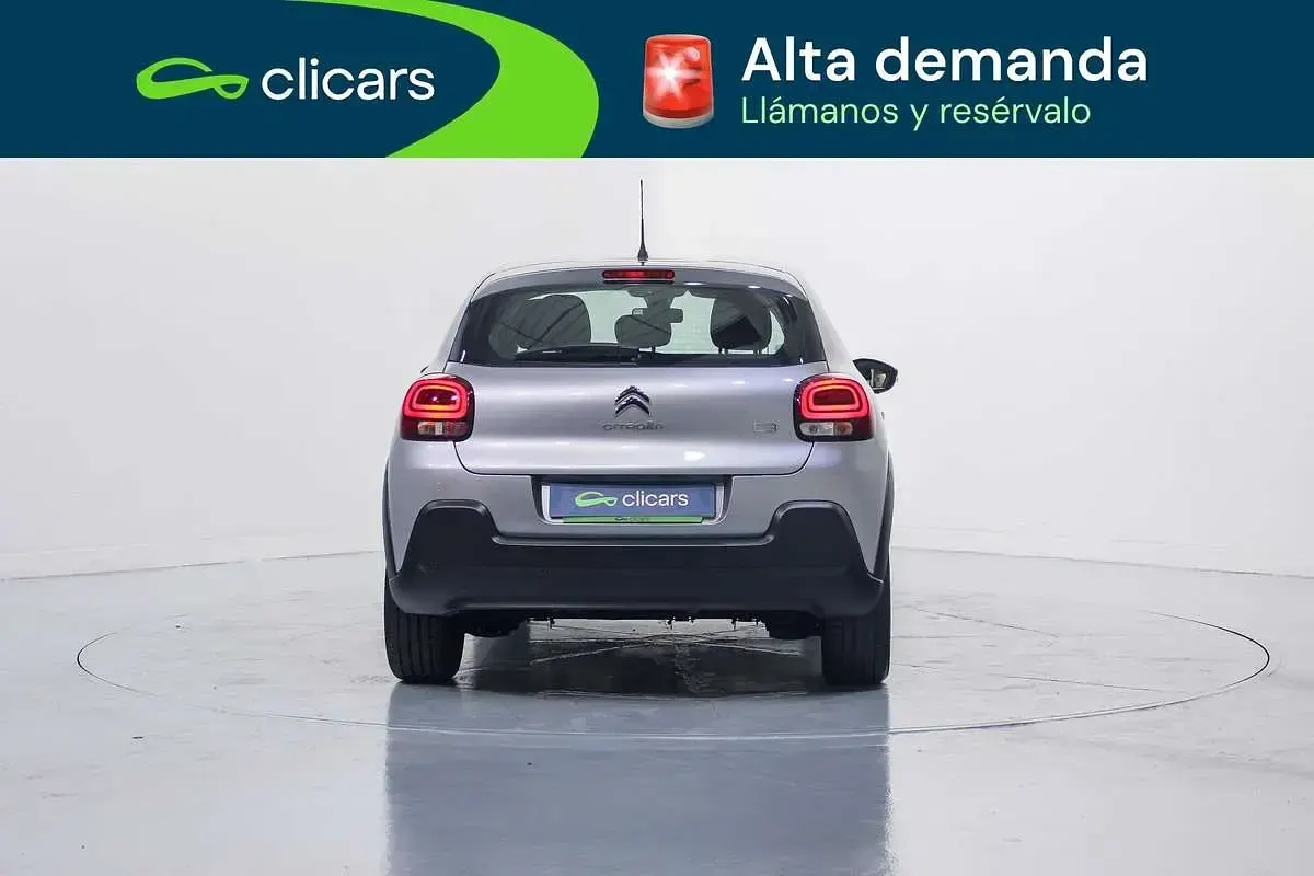 Usado Citroën C3 PureTech 82 CV (60 kW) 2024 Gris Utilitario