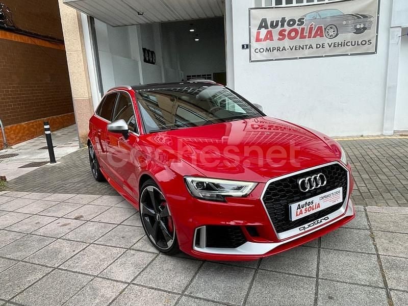 Usado Audi RS3 400 CV (294 kW) 2019 Rojo Berlina