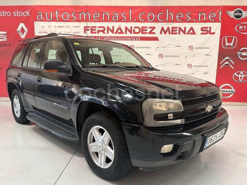 Negro Usado 2002 Chevrolet TrailBlazer LTZ SUV | 5200 € - Imagen 1/4