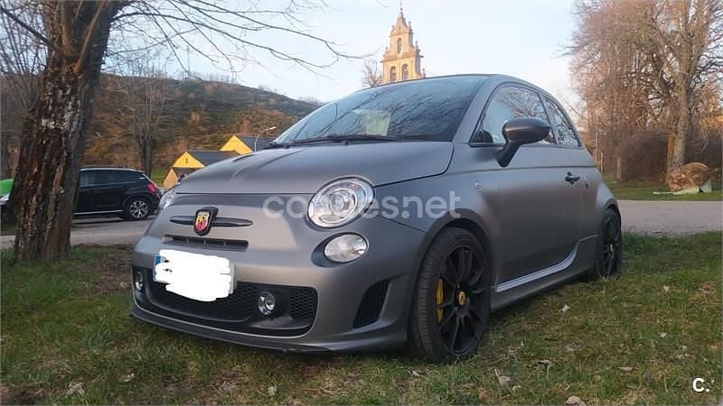 Usado Abarth 500C 140 CV (102 kW) 2013 Gris / plata Descapotable