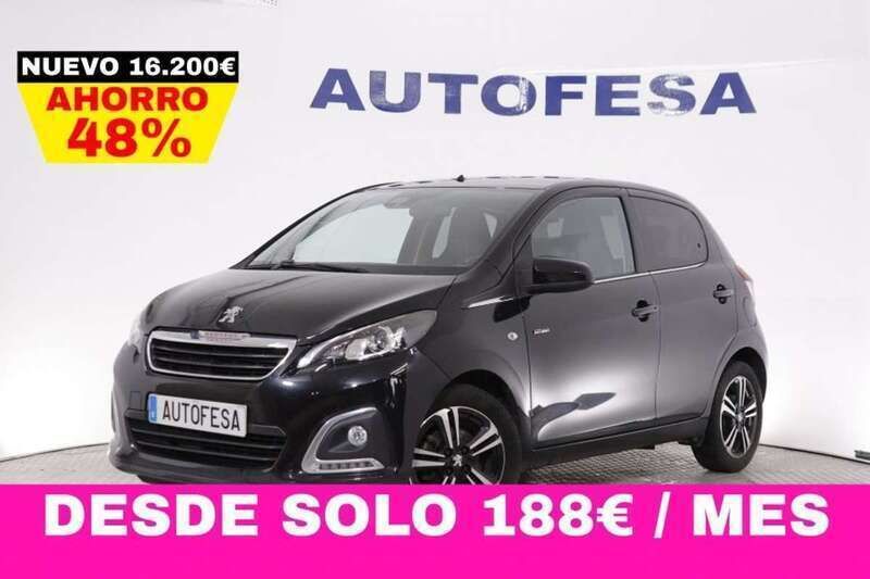Negro Usado 2016 Peugeot 108 GT-line Utilitario | 7850 € (Precio justo) - Imagen 1/4