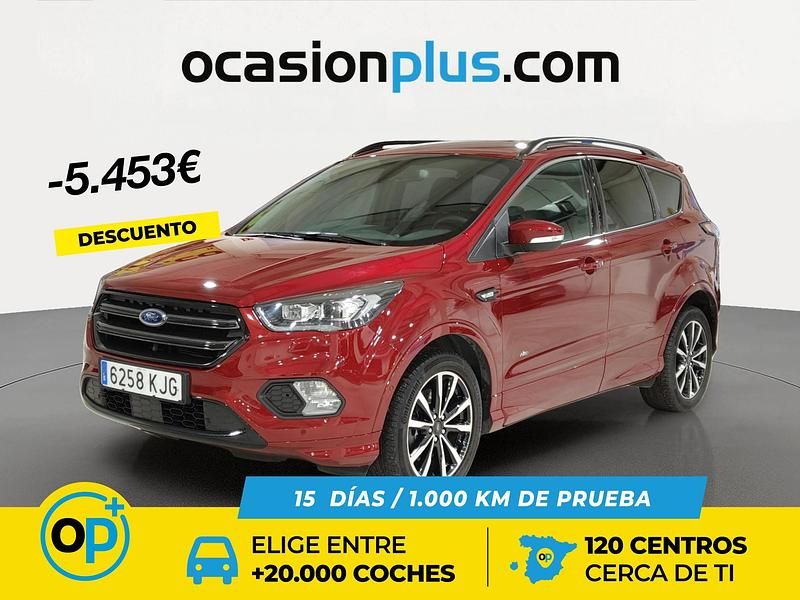 Usado Ford Kuga ST-Line 180 CV (132 kW) 2018 Rojo SUV