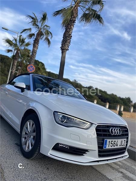 Usado Audi A3 Cabriolet Ambition 110 CV (80 kW) 2016 Blanco Descapotable