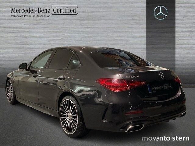 Usado Mercedes C220 AMG line 200 CV (147 kW) 2025 Gris Berlina