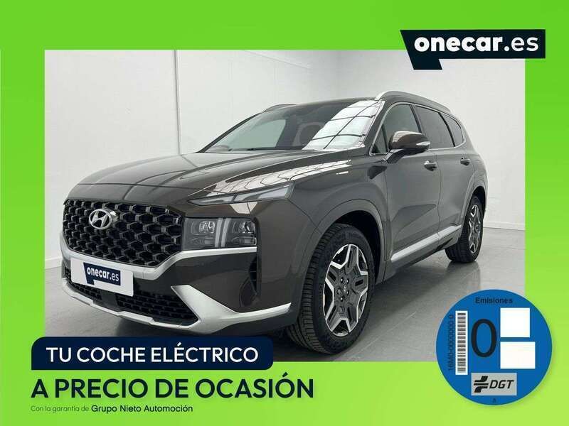 Negro Usado 2022 Hyundai Santa Fe Style SUV | 38.990 € (Precio justo) - Imagen 1/1