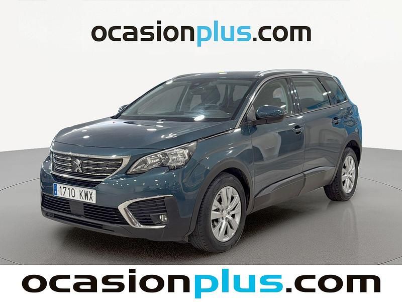 Usado Peugeot 5008 Active 130 CV (95 kW) 2019 Verde SUV