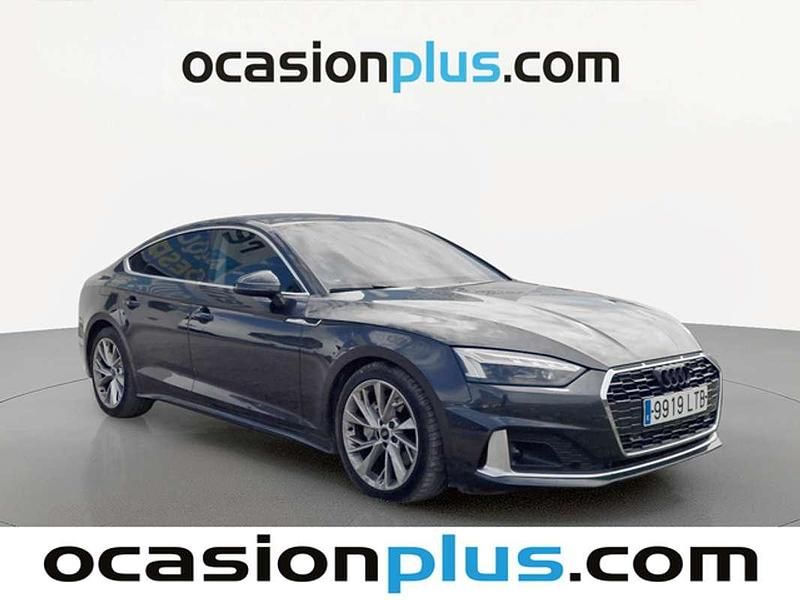 Usado Audi A5 Sportback Advanced 204 CV (150 kW) 2021 Gris Utilitario
