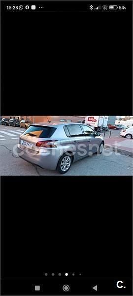 Usado Peugeot 308 Business-Line 130 CV (95 kW) 2019 Gris / plata Berlina