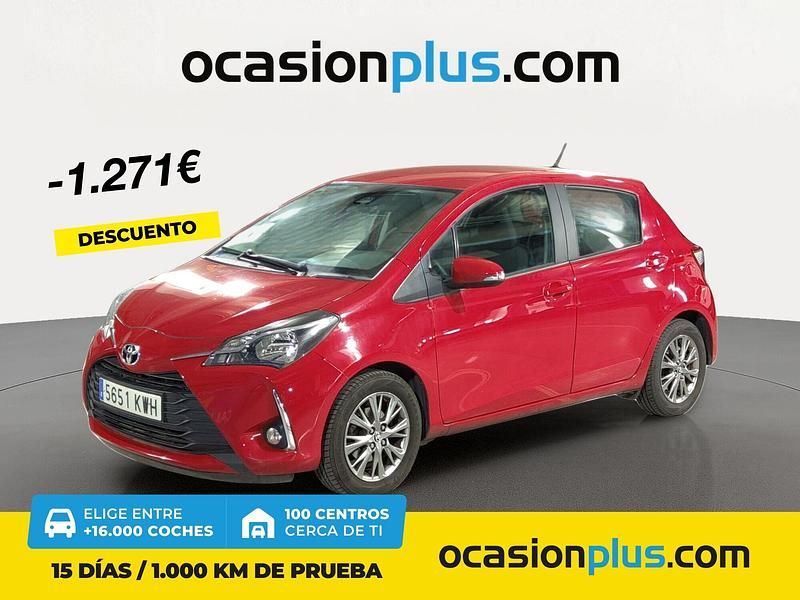 Rojo Usado 2019 Toyota Yaris Active Berlina | 13.990 € (Caro) - Imagen 1/4