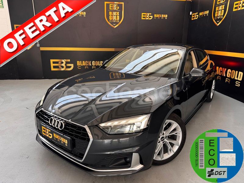 Gris / plata Usado 2021 Audi A5 Sportback Sport Berlina | 28.990 € (Super precio) - Imagen 1/4