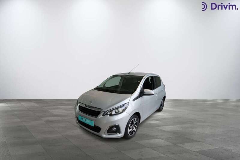 Gris Usado 2018 Peugeot 108 Allure Utilitario | 8900 € (Precio justo) - Imagen 1/4