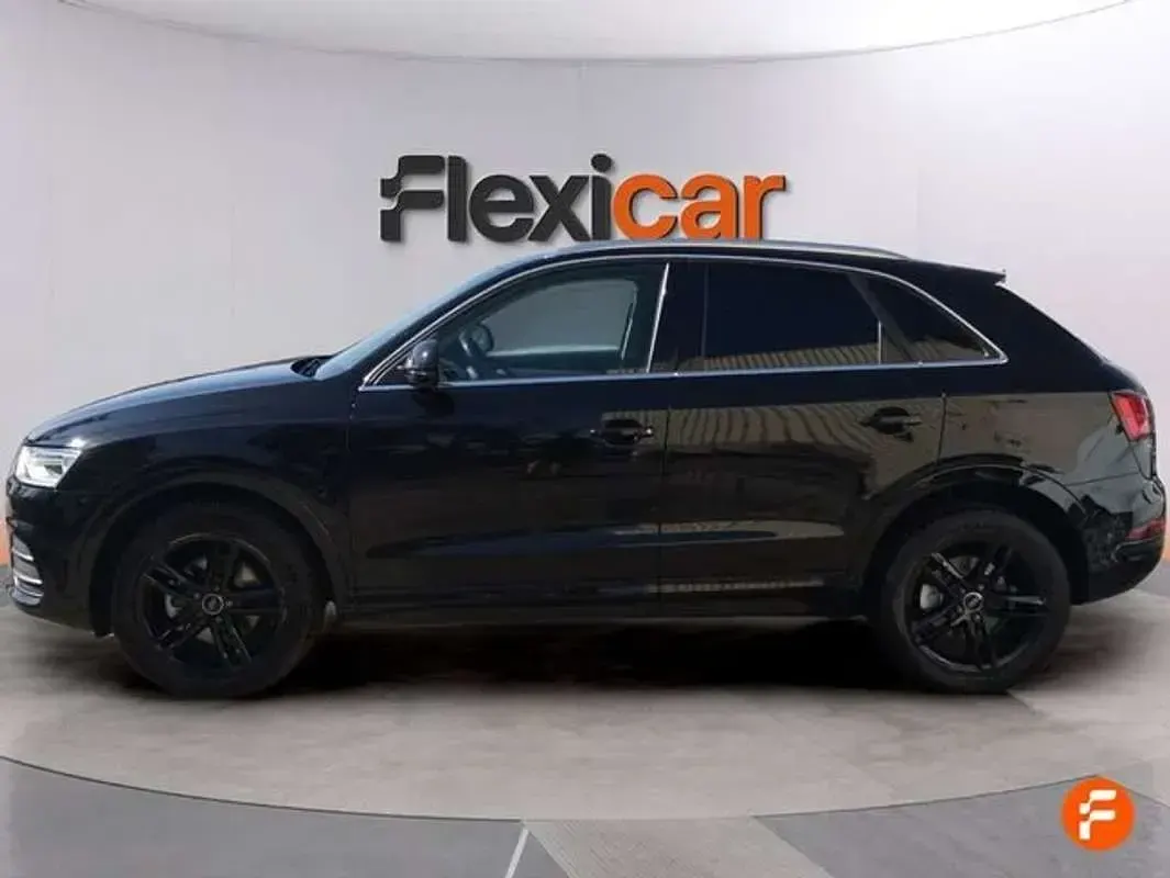 Usado Audi Q3 150 CV (110 kW) 2017 Negro SUV