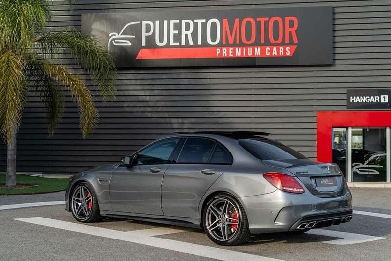 Usado Mercedes C63 AMG AMG 510 CV (375 kW) 2015 Gris Familiar