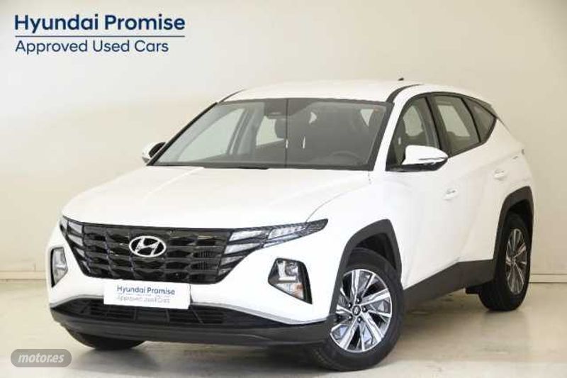 Atlas white Usado 2024 Hyundai Tucson SUV | 25.500 € (Precio justo) - Imagen 1/4