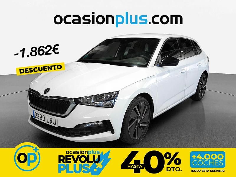 Usado Skoda 110 R Sport 150 CV (110 kW) 2021 Blanco Berlina