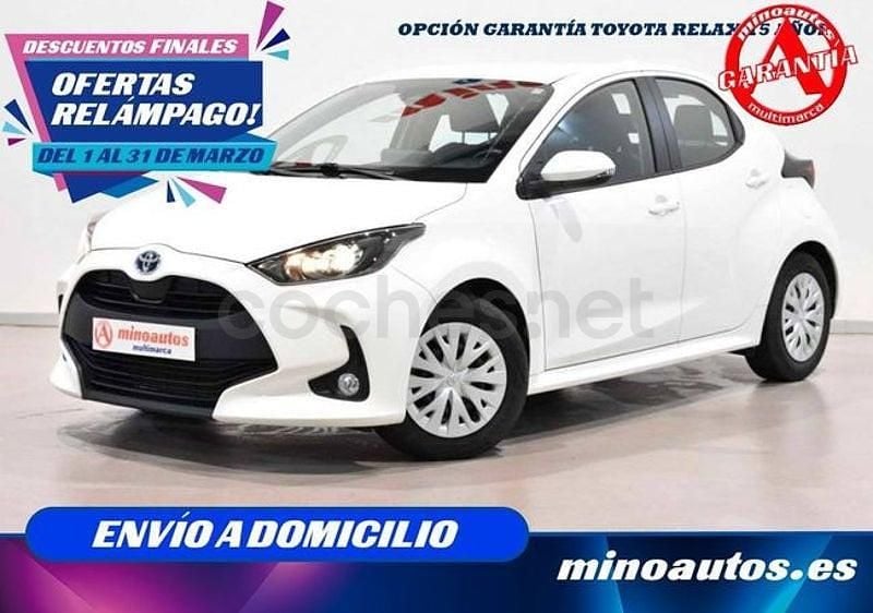 Usado Toyota Yaris Hybrid Business Edition 117 CV (86 kW) 2021 Blanco Utilitario
