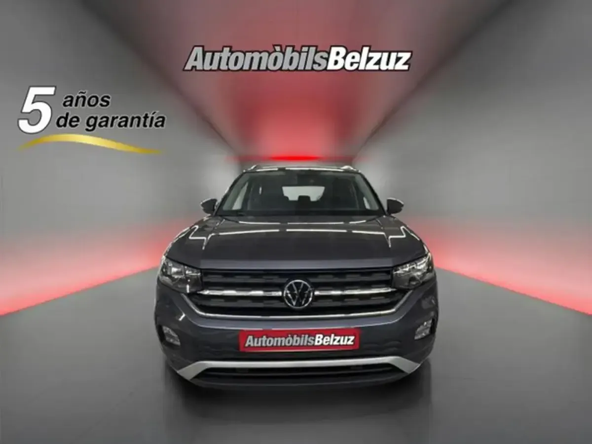 Usado VW T-Cross Advance 110 CV (80 kW) 2022 Gris SUV