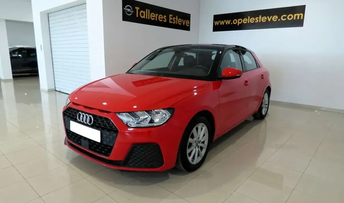 Usado Audi A1 Sportback Advanced Plus 95 CV (69 kW) 2020 Rojo Utilitario