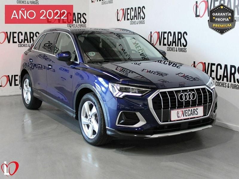 Azul Usado 2022 Audi Q3 Advanced SUV | 30.500 € (Buen precio) - Imagen 1/3