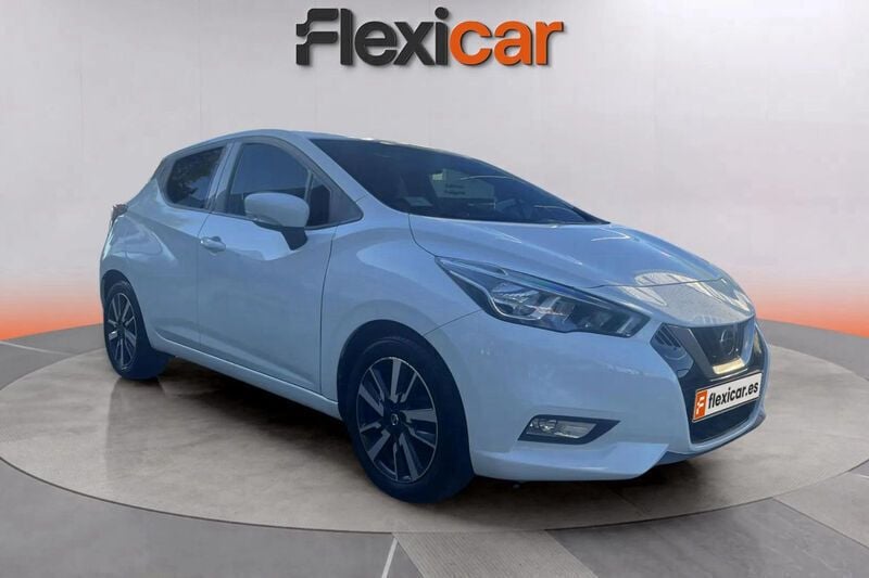 Blanco Usado 2018 Nissan Micra Acenta Utilitario | 10.490 € (Precio justo) - Imagen 1/4
