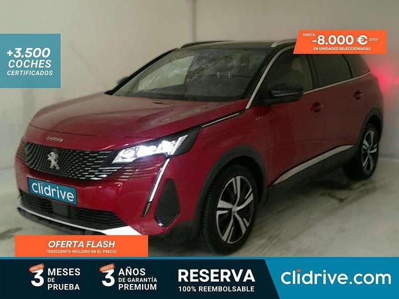 Usado Peugeot 5008 GT 131 CV (96 kW) 2021 Rojo SUV