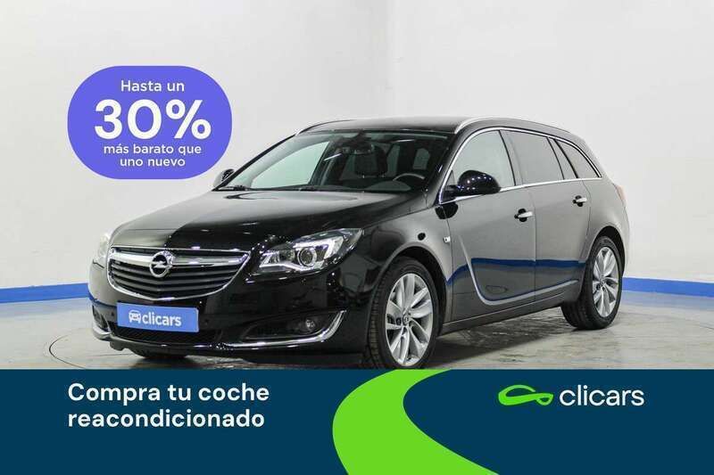 Negro Usado 2017 Opel Insignia Selective Berlina | 9690 € (Buen precio) - Imagen 1/4